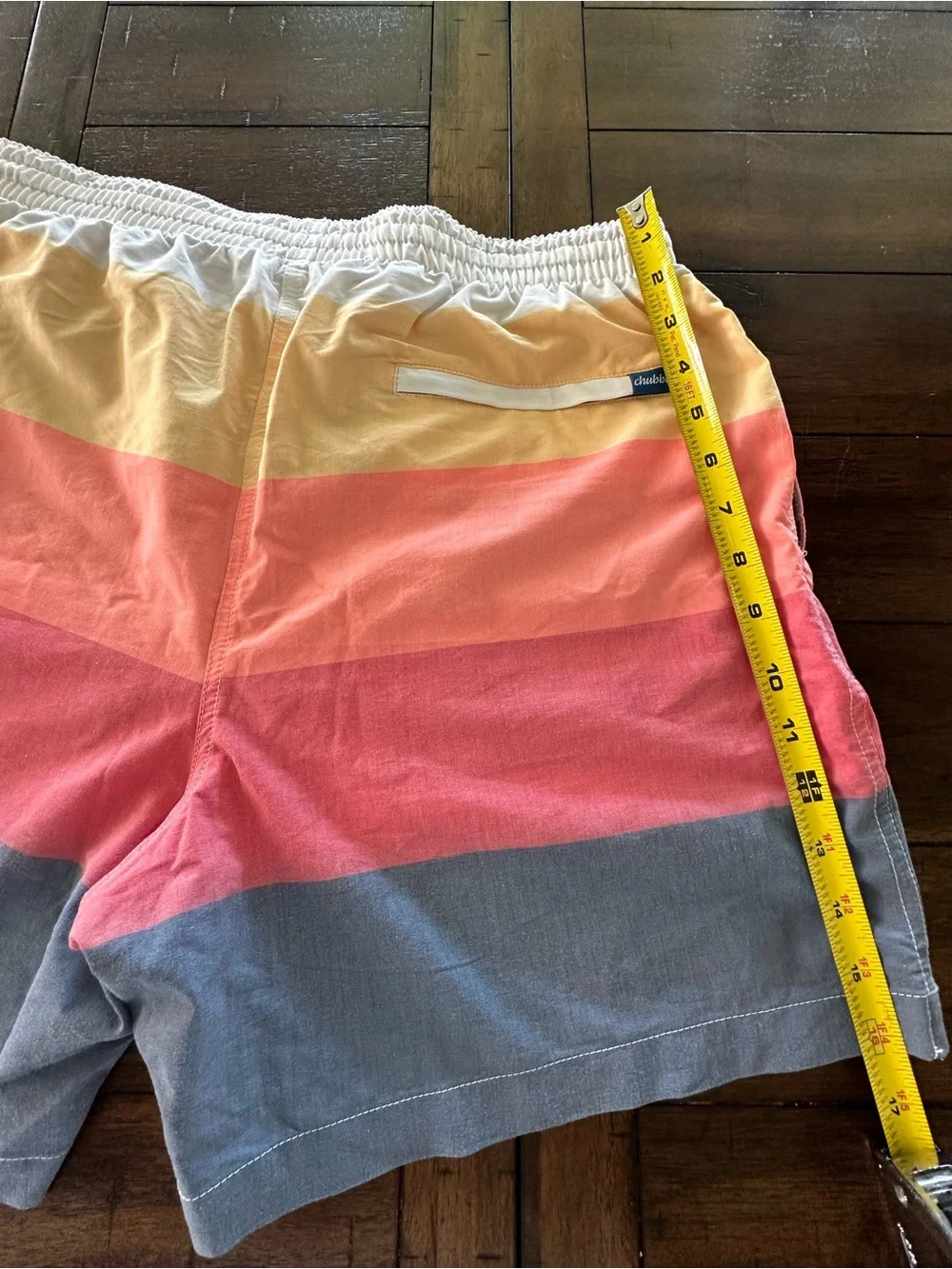 chubbies The Holden Hours 5.5” Striped Classic Swim Shorts